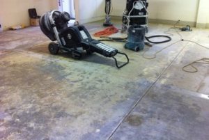 swimming pool concrete polished NZ Grinders prep work for flooring Tauranga