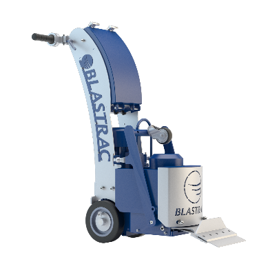 blastrac floor scraper concrete polishing preparation tile uplift