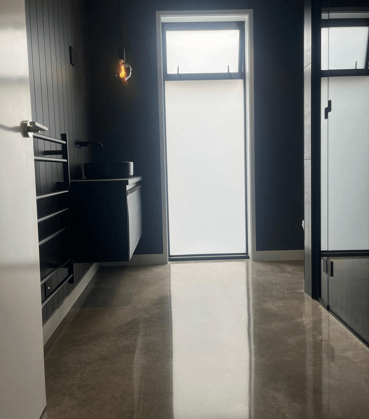 marble bathroom polished concrete floor nz grinders bathroom floor marble beach house polished concrete