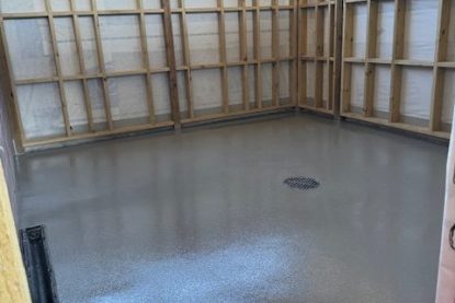 Epoxy Floor Bake Shack Bakery Mt Maunganui Epoxy Bakery Floor NZ Grinders Tauranga