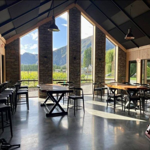 Marble Exposure polished concrete NZ Grinders Warehouse Queenstown vineyard restaurant Marble Exposure polished concrete NZ Grinders Warehouse Tauranga Queenstwon Vineyard cafe