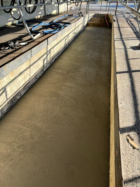 cow shed after NZ Grinders Cow Shed